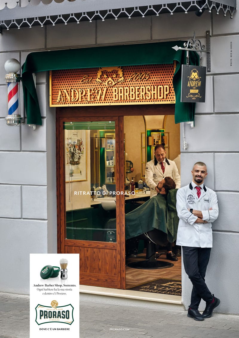 Andrew Barber Shop, Sorrento